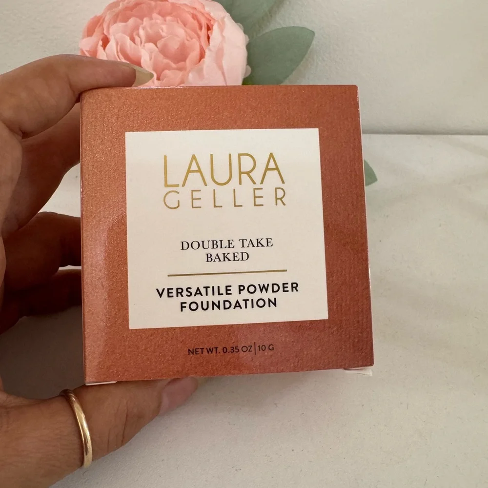 Laura Geller Double Take Baked Foundation - SAND